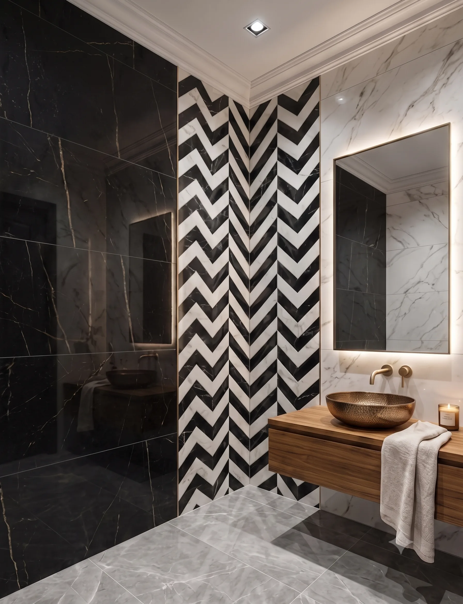 Marble & Stone Look